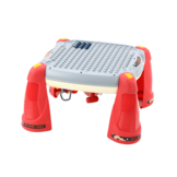 Speeltafel voor kinderen - Rood - Materiaal: Kinderpaneel