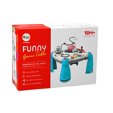 Speeltafel voor kinderen - Rood - Materiaal: Kinderpaneel