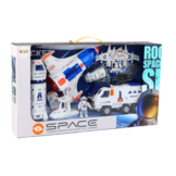 Ruimteschip speelgoed set - Raket - Ruimteschepen - Ruimtevoertuigen - 10 st