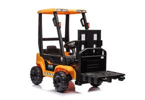 Kinder heftruck elektrisch - geel - accu - JCB