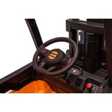 Kinder heftruck elektrisch - geel - accu - JCB