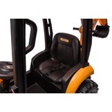 Elektrische minigraver kinderauto - gele emmer - JCB