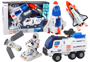 Speelgoed ruimtevaartuig set - 7 stuks
