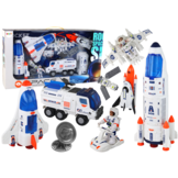 Speelgoed ruimteschip - Raket - Ruimteschepen - Ruimtevoertuigen - 12 stuks