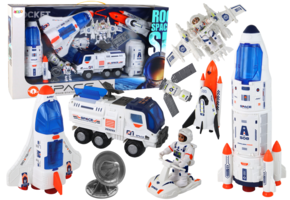Speelgoed ruimteschip - Raket - Ruimteschepen - Ruimtevoertuigen - 12 stuks