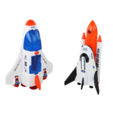 Speelgoed ruimteschip - Raket - Ruimteschepen - Ruimtevoertuigen - 12 stuks
