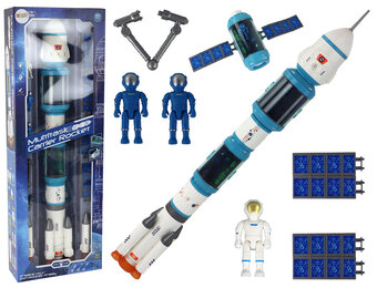 Speelgoed ruimteraket - Raket - Kosmonaut - 20 stuks set