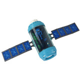 Speelgoedruimteraket - Geluid en licht - 12-delig