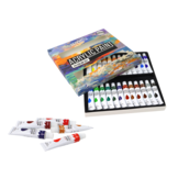 Acrylverfset - 40 kleuren - Schildersezelaccessoires - 40x30x5cm