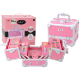 kinder make-up koffer - Roze - Sieraden - Cosmetica