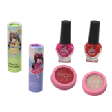 kinder make-up koffer - Roze - Sieraden - Cosmetica