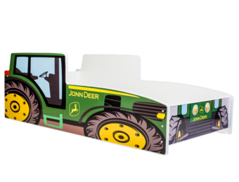 Tractor kinderbed - John Deer Groen - 160x80 cm