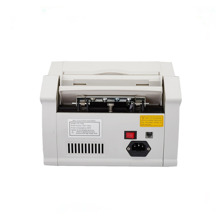 Geldtelmachine - tot 300 biljetten - 28,9x25,5x18 cm - wit