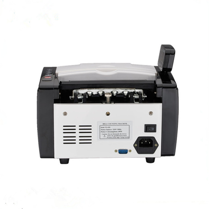 Geldtelmachine - tot 200 biljetten - 28x24,5x18,8cm - zwart wit