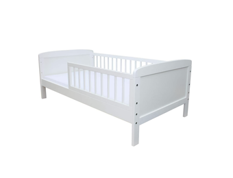 Peuterbed - wit - 160x80cm - incl lattenbodem kinderbed