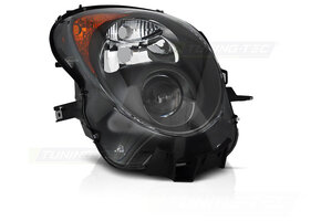 Koplamp rechts - geschikt voor Alfa Romeo Mito 2008-2015 - TYC - zwart