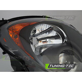 Koplamp rechts - geschikt voor Alfa Romeo Mito 2008-2015 - TYC - zwart