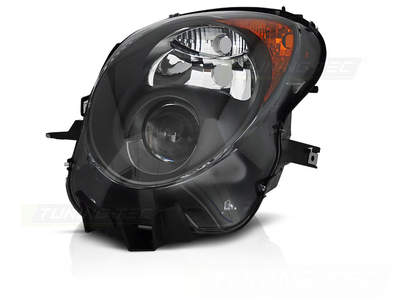 Koplamp links - voor Alfa Romeo Mito 2008-2015 - TYC - zwart