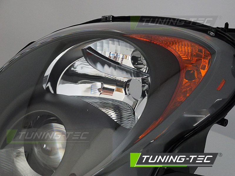 Koplamp links - voor Alfa Romeo Mito 2008-2015 - TYC - zwart