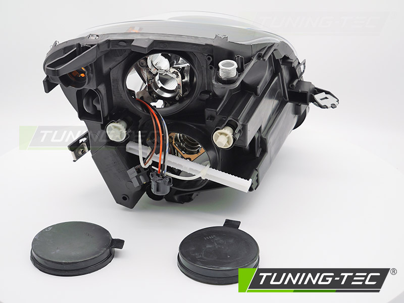Koplamp links - voor Alfa Romeo Mito 2008-2015 - TYC - zwart