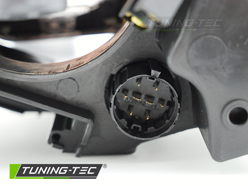 Koplamp links - voor Alfa Romeo Mito 2008-2015 - TYC - zwart