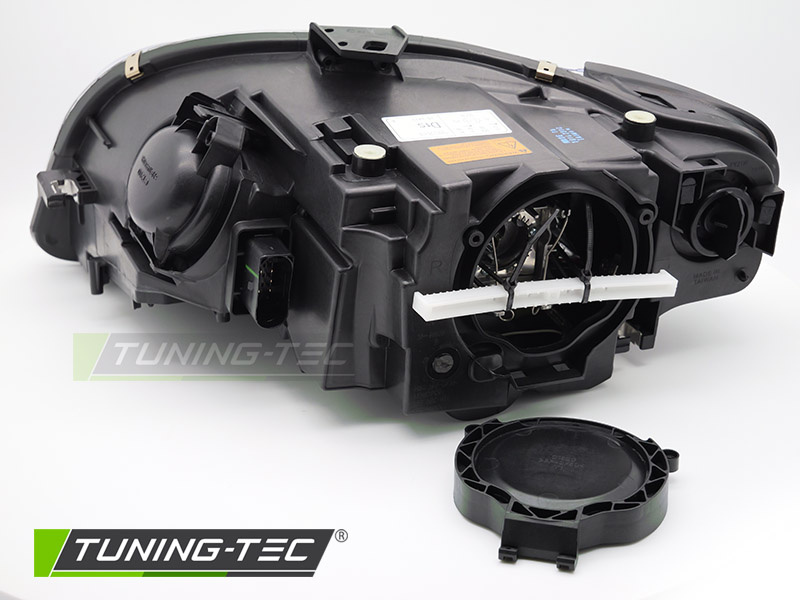 Koplamp rechts Xenon - voor AUDI A4 B7 2004-2008 - TYC - chroom