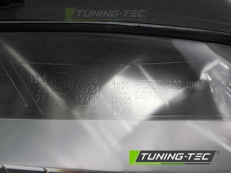 Koplamp rechts Xenon - voor AUDI A4 B7 2004-2008 - TYC - chroom