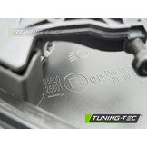 Koplamp rechts Xenon - geschikt voor AUDI A4 B8 2012-2015 - TYC - zwart