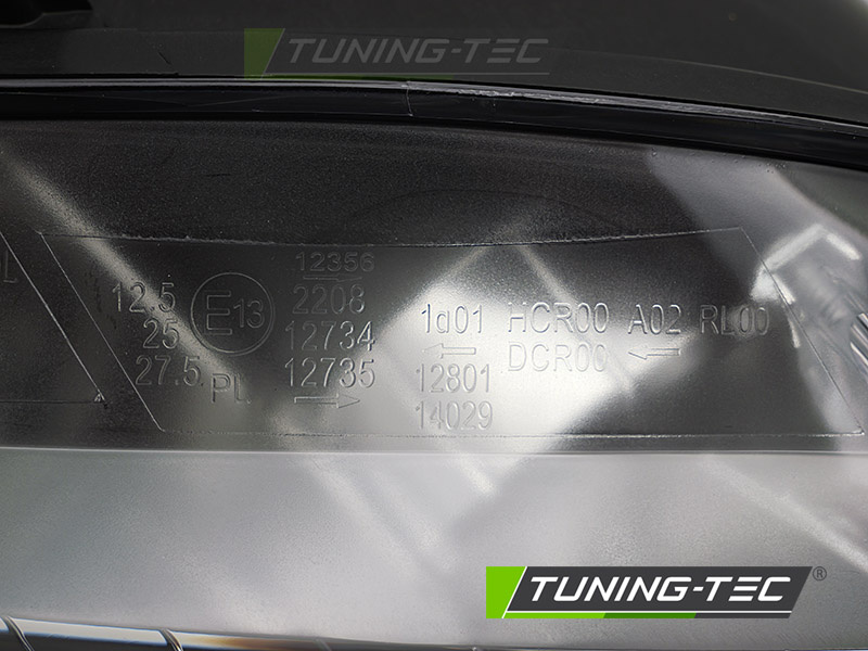 Koplamp links Xenon - voor AUDI A4 B7 2004-2008 - TYC - chroom