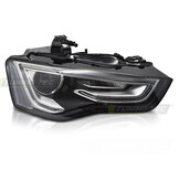 Koplamp rechts Xenon geschikt voor AUDI A5 2012-2016 - TYC - zwart