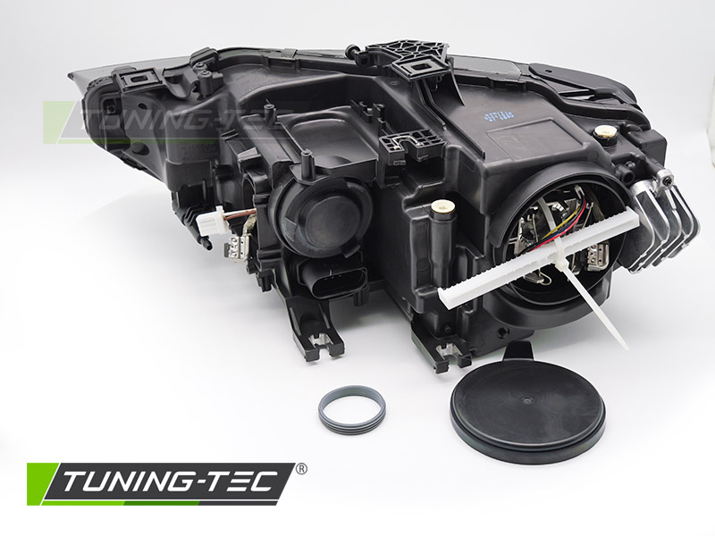 Koplamp rechts Xenon - voor AUDI A5 2012-2016 - TYC - zwart