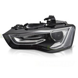 Koplamp links Xenon - geschikt voor AUDI A5 2012-2016 - TYC - zwart