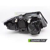 Koplamp links geschikt voor BMW E90 sedan/E91 combi LCI 2009-2011 - TYC - zwart