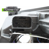 Koplamp links geschikt voor BMW E90 sedan/E91 combi LCI 2009-2011 - TYC - zwart