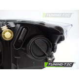 Koplamp links geschikt voor BMW E90 sedan/E91 combi LCI 2009-2011 - TYC - zwart