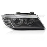 Koplamp rechts - geschikt voor BMW E90 sedan/E91 combi LCI 2009-2011 - TYC - zwart
