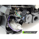 Koplamp rechts - geschikt voor BMW E90 sedan/E91 combi LCI 2009-2011 - TYC - zwart