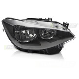 Koplamp rechts geschikt voor BMW F20 F21 2011-2014 - TYC - zwart