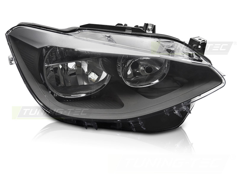 Koplamp rechts geschikt voor BMW F20 F21 2011-2014 - TYC - zwart