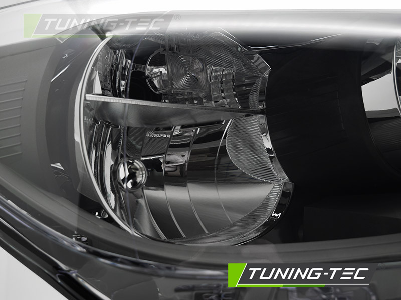 Koplamp rechts - voor BMW F20 F21 2011-2014 - TYC - zwart
