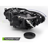 Koplamp rechts geschikt voor BMW F20 F21 2011-2014 - TYC - zwart