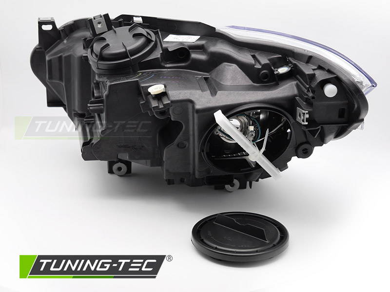 Koplamp rechts - voor BMW F20 F21 2011-2014 - TYC - zwart