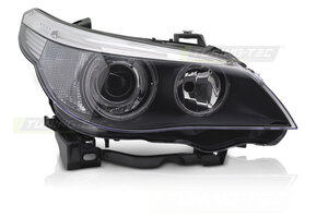 Koplamp rechts Xenon - voor BMW E60 E61 2005-2007 sedan/touring