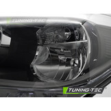 Koplamp links - geschikt voor BMW F20 F21 2011-2014 - TYC - zwart
