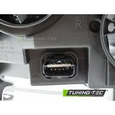 Koplamp rechts - voor CITROEN Berlingo 2012-2018 - TYC - chroom