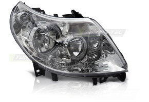 Koplamp rechts - voor Ducato / Boxer / Jumper 2006-2010 - TYC - chroom