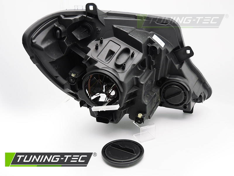 Koplamp links - voor Mercedes Sprinter W906 2013-2018 - TYC - zwart