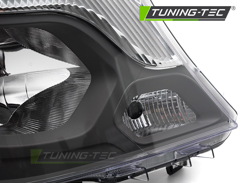 Koplamp rechts - geschikt voor Mercedes Sprinter W906 2013-2018 - TYC - zwart