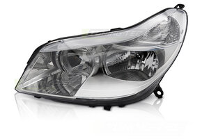 Koplamp links geschikt voor CITROEN C5 2004-2008 - TYC - chroom