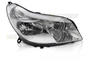 Koplamp rechts - voor CITROEN C5 2004-2008 - TYC - chroom